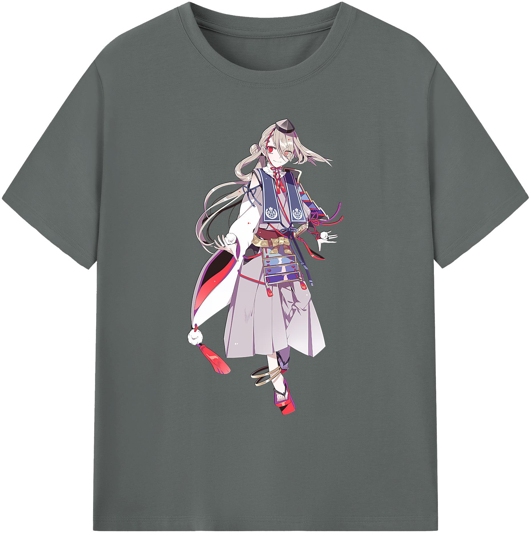 （画像用） 刀剣乱舞 Touken Ranbu 綿100％ メンズ半袖Tシャツ｜肌触りやわらか＆通気性